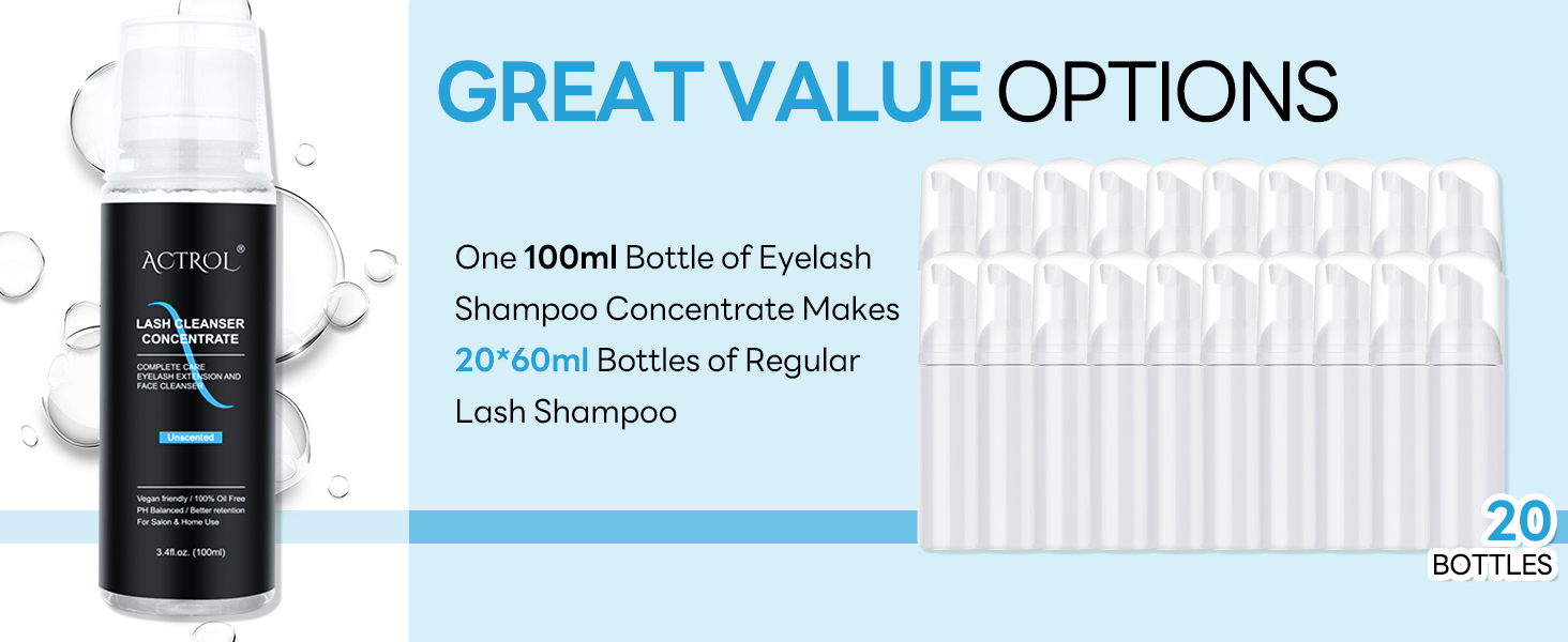 lash shampoo concentrate