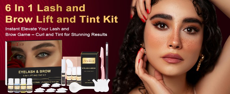 eyelash lift kit and tint