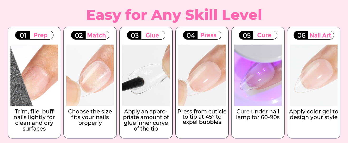 gel nail tips