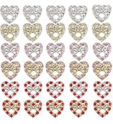 Nail Rhinestones Multi-Shapes Ruby Red Rhinestones Big Gems Nail Charms Siam Red Round Beads K9 G...
