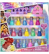Townley Girl Disney Princess Non-Toxic Peel-Off Water-Based Safe Quick Dry Nail Polish| Gift Kit ...