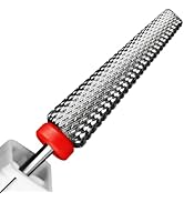 C12rtive Super Long 5-IN-1 Tungsten Carbide Bit,Electronic Nail Drill Bit for Acrylic Gel Nails D...