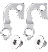 CustomyLife 2 Sets Derailleur Hanger, Aluminum Alloy Rear Derailleur Hanger Replacement Part for ...