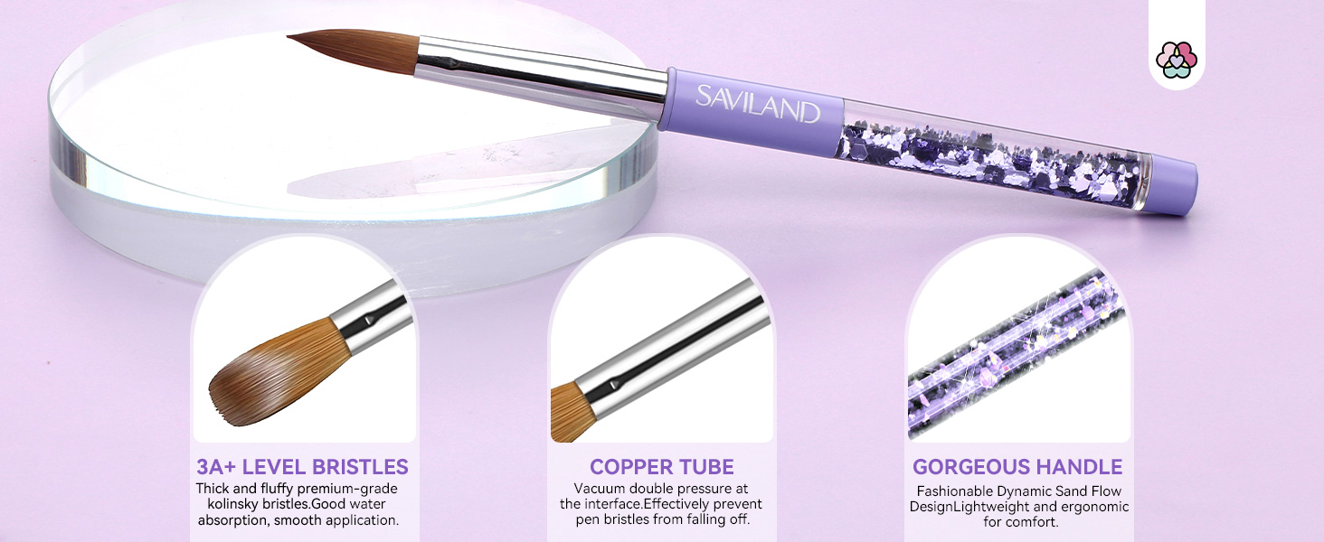 nail acrylic brush