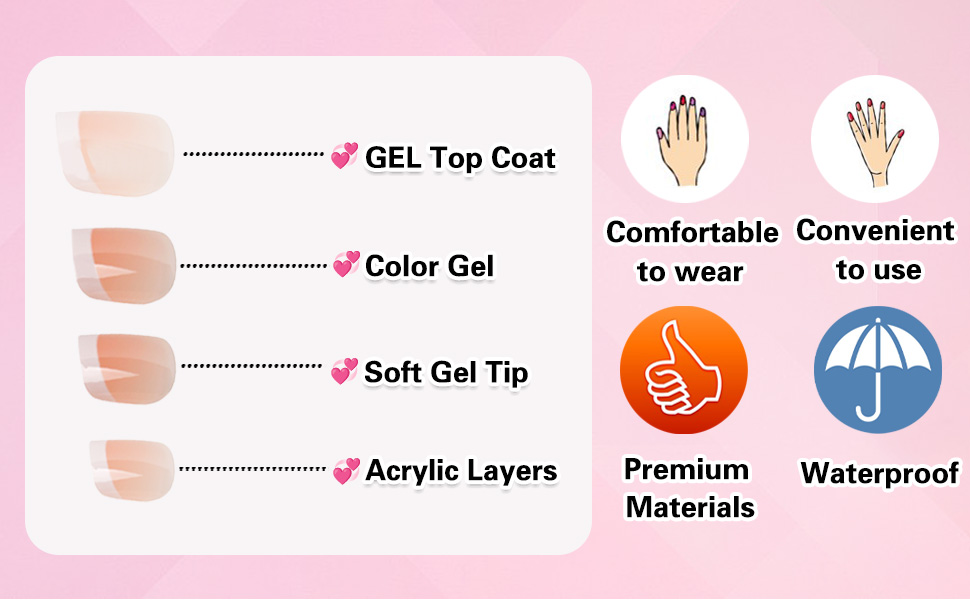 Press on Nails fantasy cute