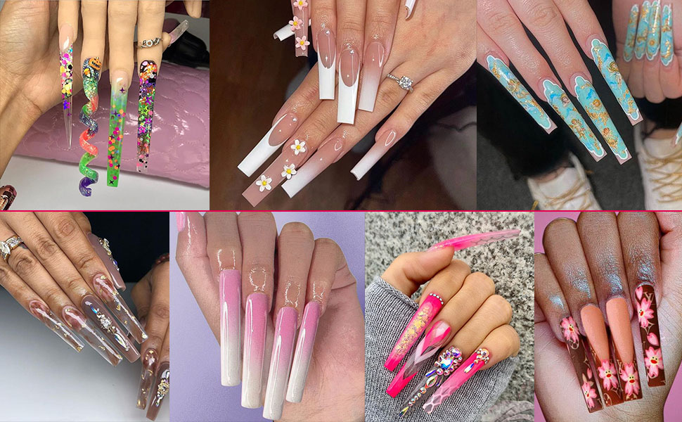 Nail Tips for acrylic profession nails