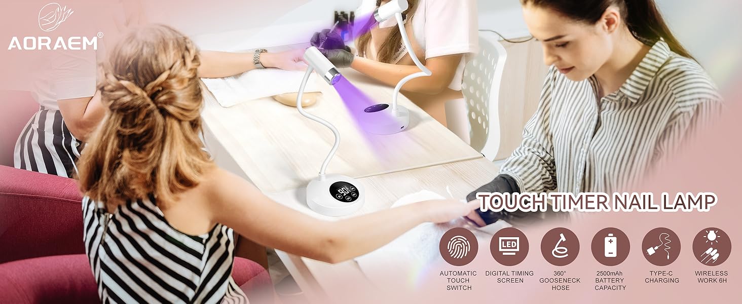 uv led nail lamp professional flash cure light