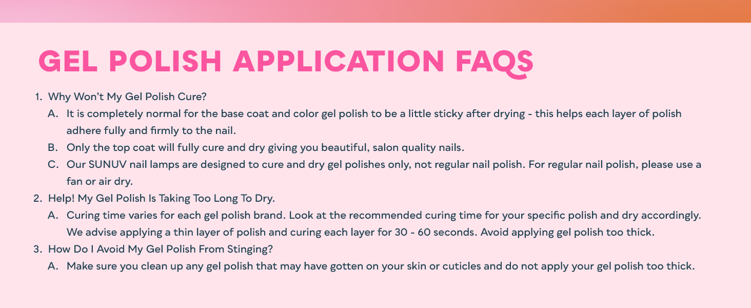 SUN1 UV Nail Lamp