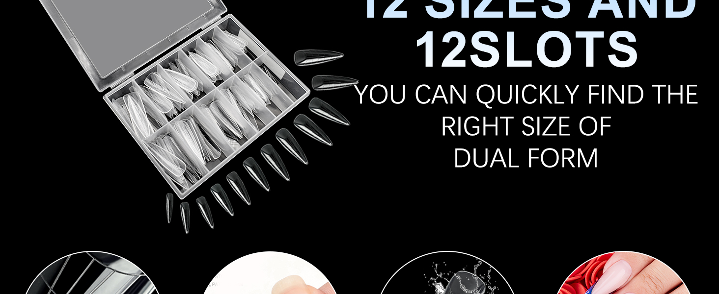 dual nail forms