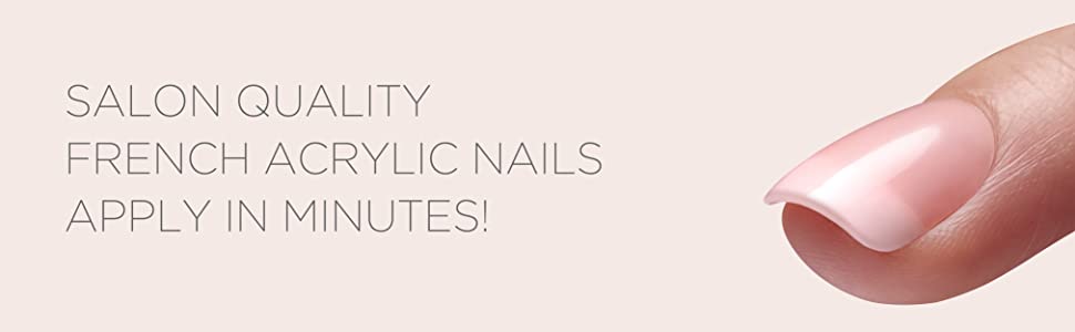 KISS Salon Acrylic French Nude