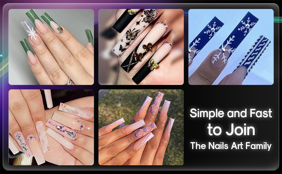 XXL Square Nail Tips