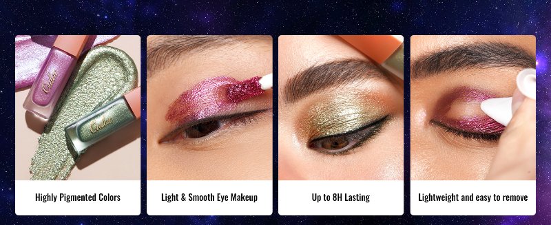 liquid metallic eyeshadow