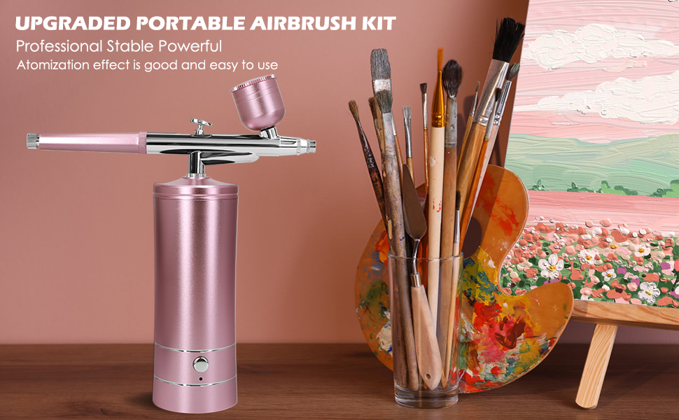 Airbrush Kit with Air Compressor