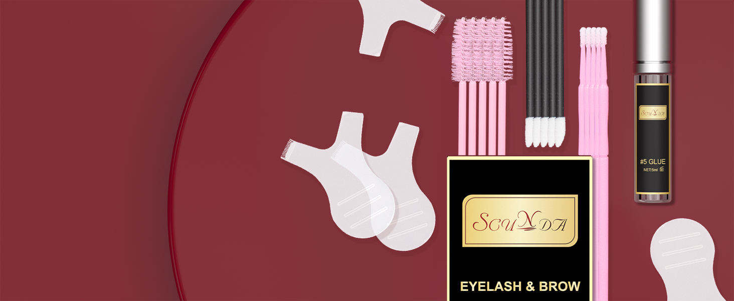 eyebrow lamination and tint kit