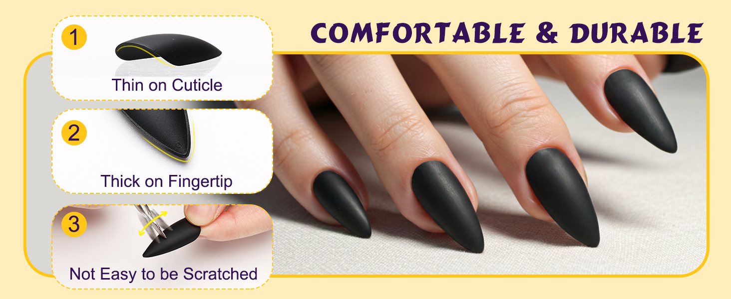 Morily Halloween Press on Nails