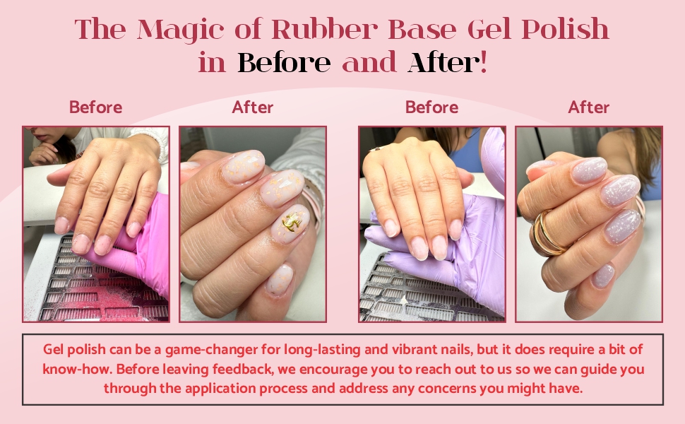 Rubber Base Gel