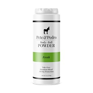 balls and body powder