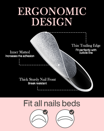 erconomic design nail tips