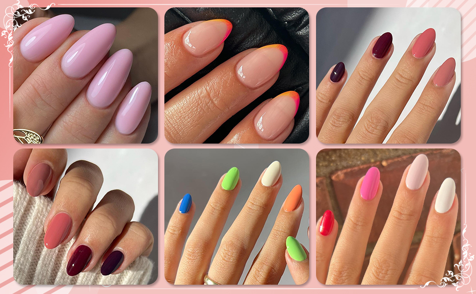 black acrylic nails press ons short stiletto fake nails black fake nails white almond nails