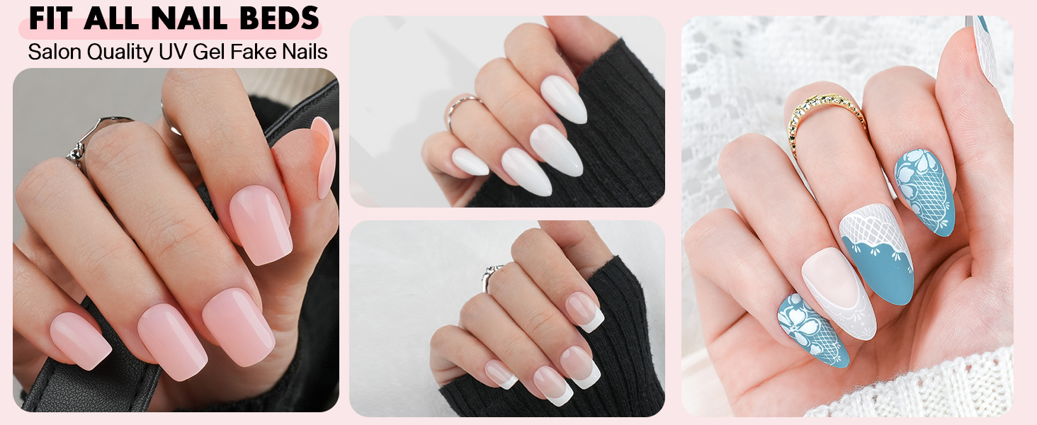 short press on nails