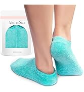 MelodySusie Moisturizing Socks-Gel Silicone Rose Socks, Infused with Vitamin E & JoJoba Oil - Sel...