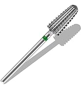 C12rtive 5-In-1 Vertical Cone Shape Nail Drill Bits,Tungsten Carbide Electronic Nail Drill Bit fo...