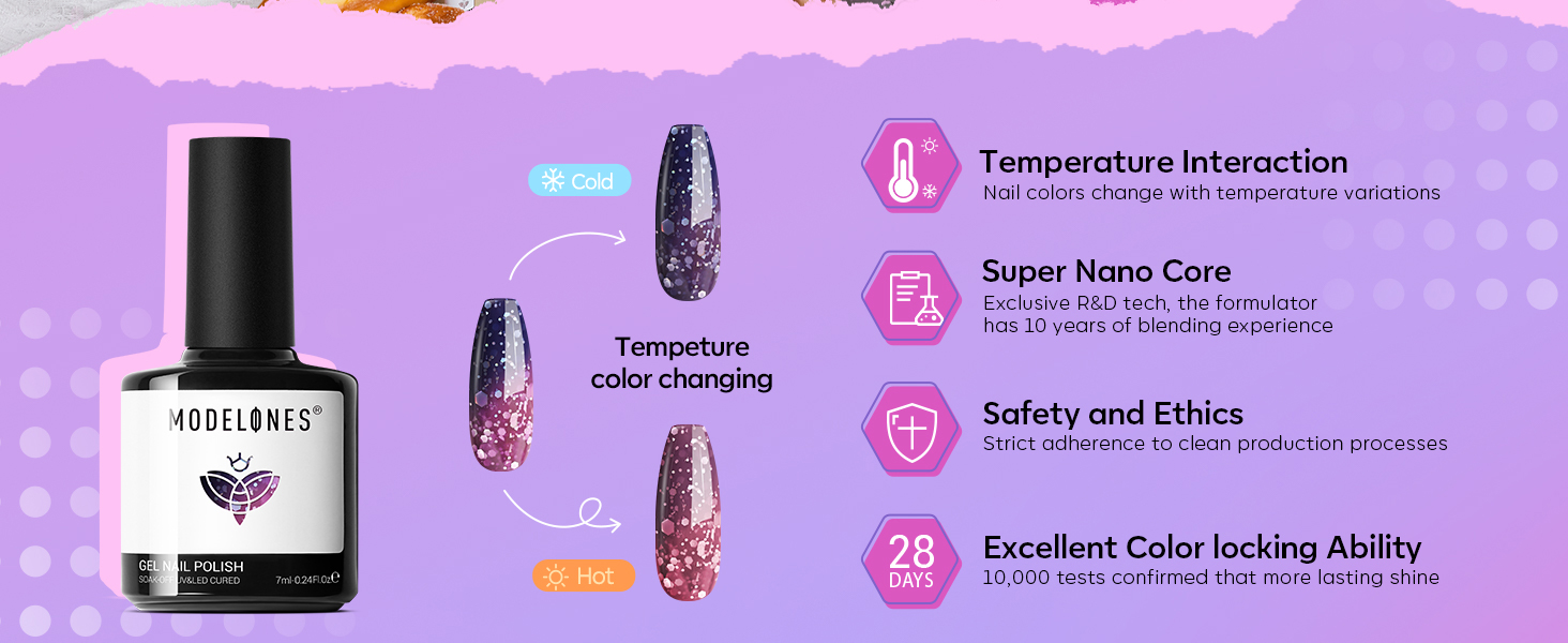 color changing gel nail polish