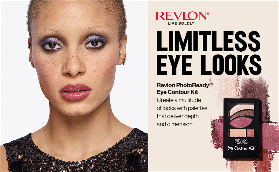 photoready revlon eye contour shadow highlighter palette kit quad