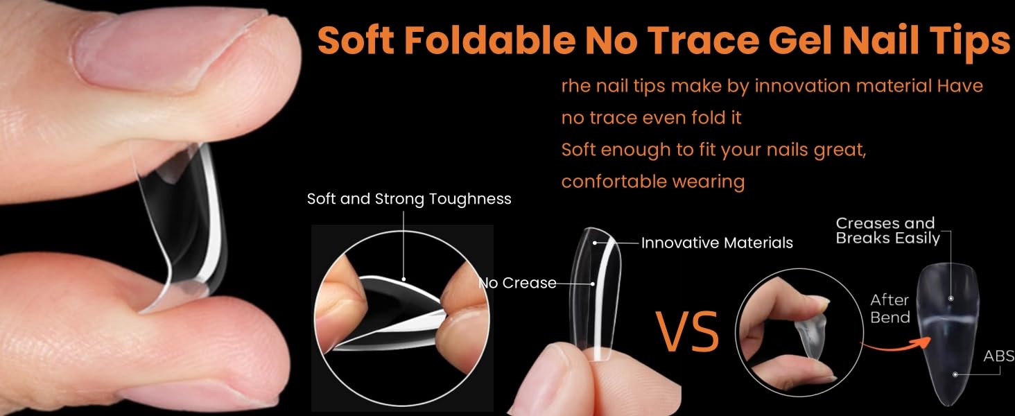 short square nail tips