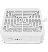 AIRSEE GD3 Nail Dust Collector for Salon and Home Use,Powerful and Quiet Manicure Vacuum for Acry...