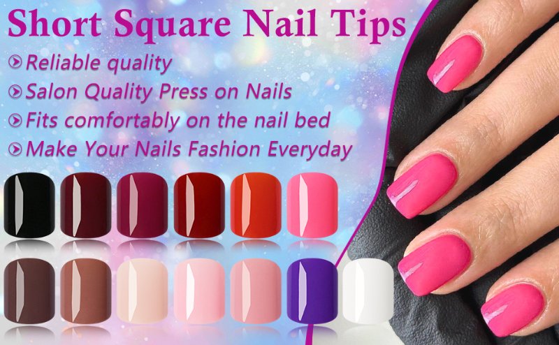 Press on nails; nails; fake nails; press on nails short; short press on nails; glue on nails; nail