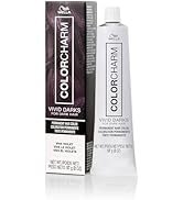 COLORCHARM VIVID DARKS Permanent Cream Color Vibrant Color for Dark Hair Nourishing Vegan Formula...