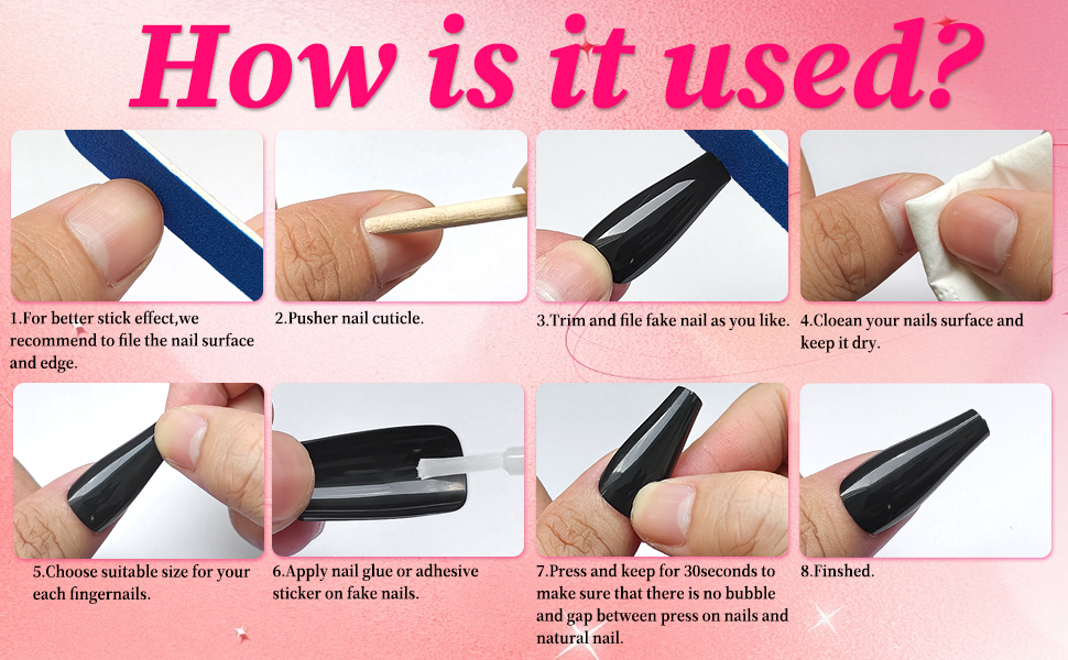 nails press ons