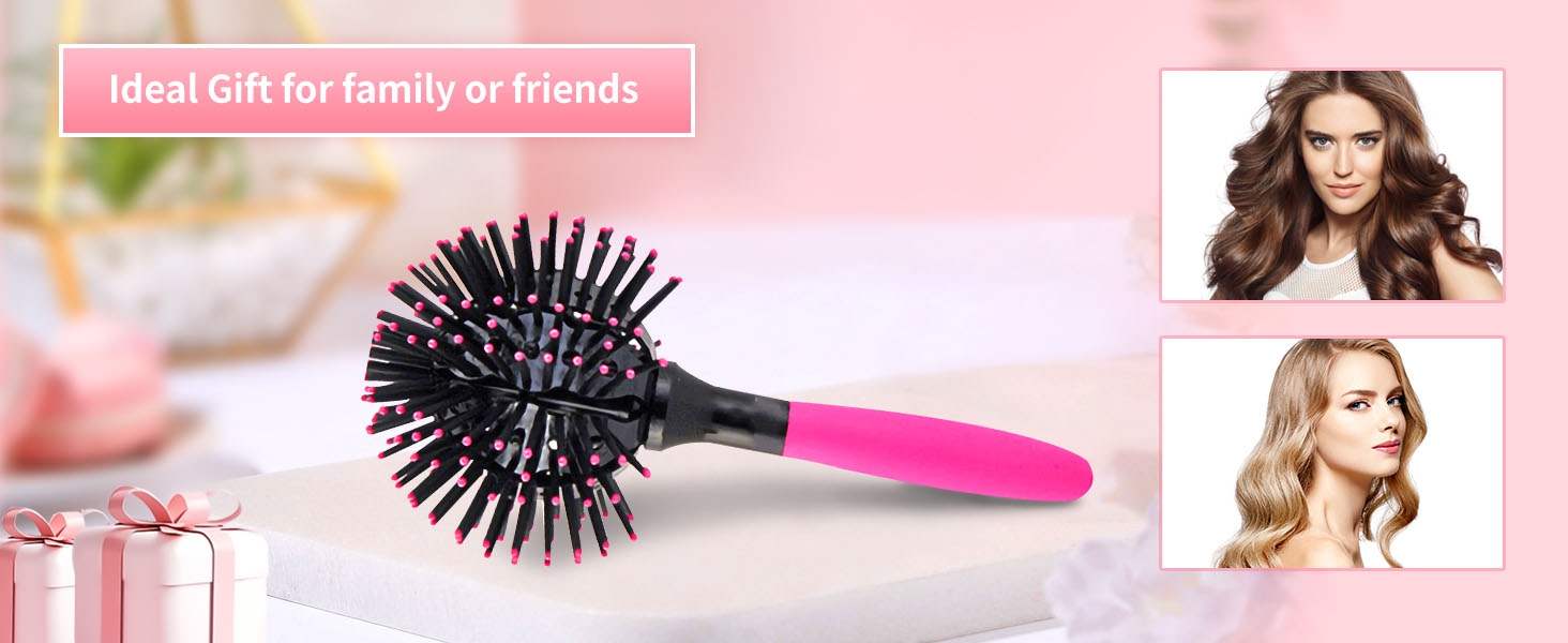 3D Bomb Curl Hair Brush