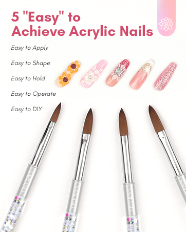 kolinsky acrylic nail brush