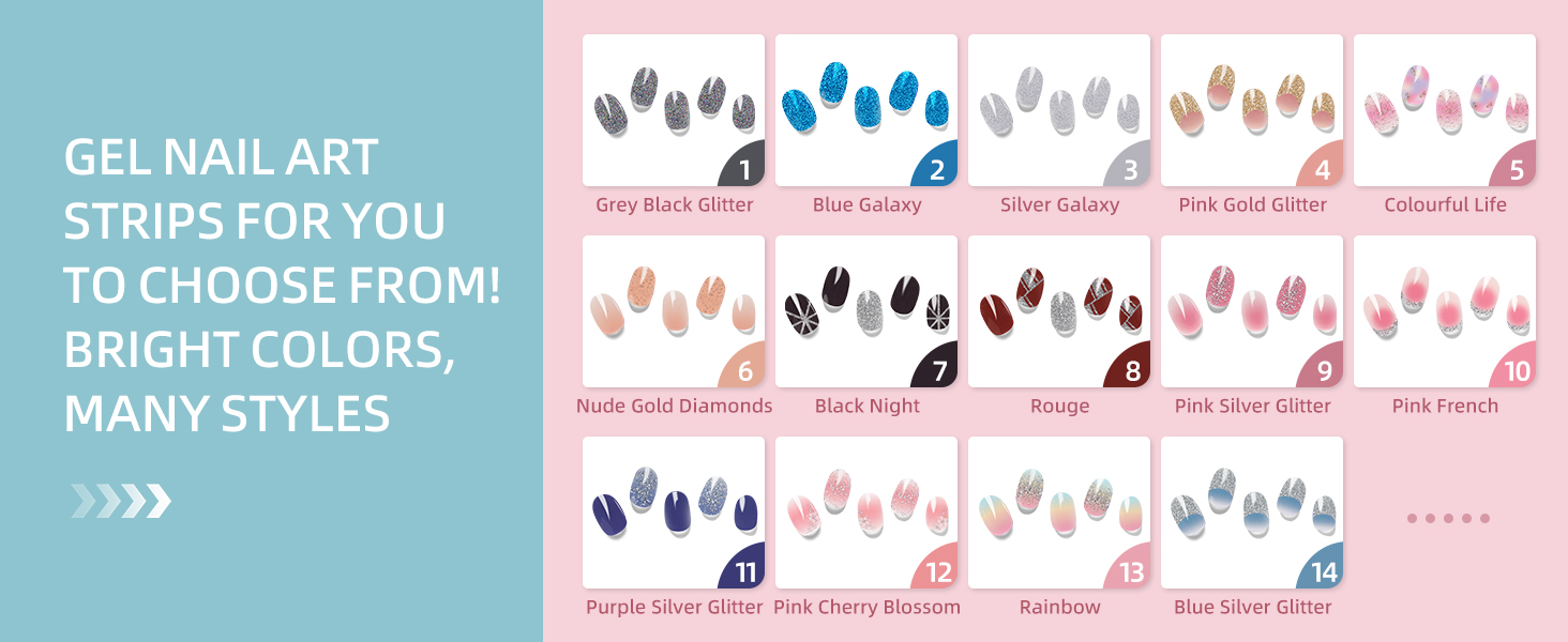 nail polosh stickers