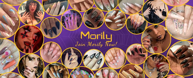 Morily Halloween Press on Nails