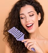 Hair Brush, Curved Vented Detangling Hair Brushes for Women Men Wet or Dry Hair,Faster Blow Dryin...
