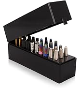 PANA Rectangle Nail Drill Bit Holder Display Organizer Case - Dustproof Carbide Bit Storage Conta...
