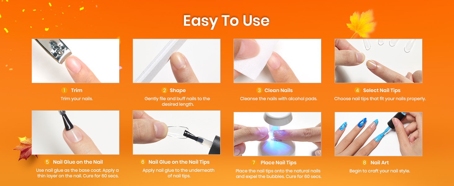 Gel Nail Tips