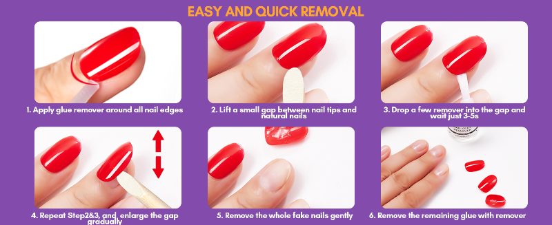 press on nails acetone 100 percent nail glue for acrylic nails nail remover nail glue remover 