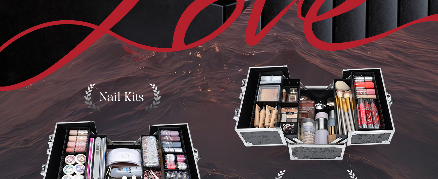 makeup organizer case