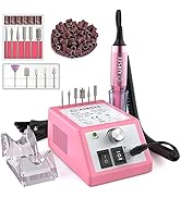 AIRSEE Professional Electric Nail Efile Machine 20000RPM Efile Nail Drill Manicure Tools for Acry...