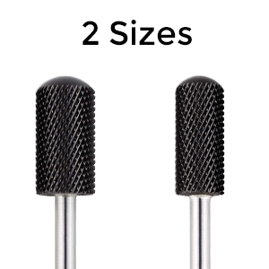 Smooth Top Large Small Barrel Carbide Drill Bit For Acrylic and Gel Artificial Nails Files