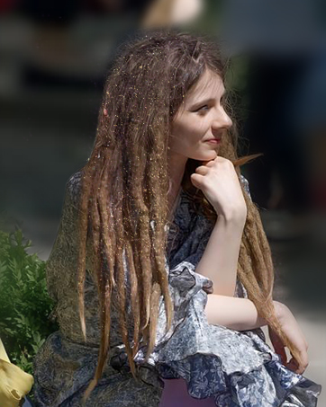 hair glitter spray