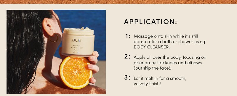 Cupuacu butter gives this formula a rich, whipped texture without compromising on hydration