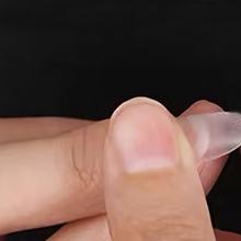 French Coffin Ballerina Nail Tips
