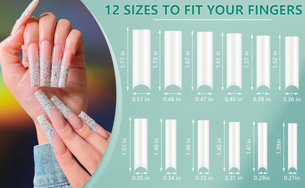 long nail tips