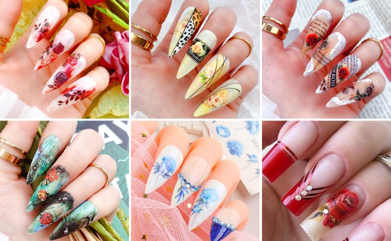 nail decals for nail art