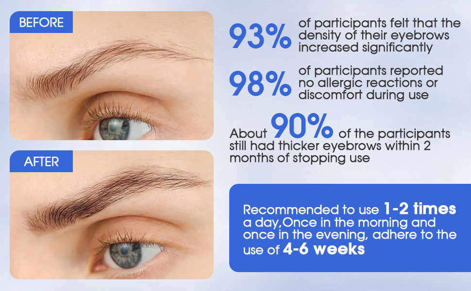 eyebrow growth serum